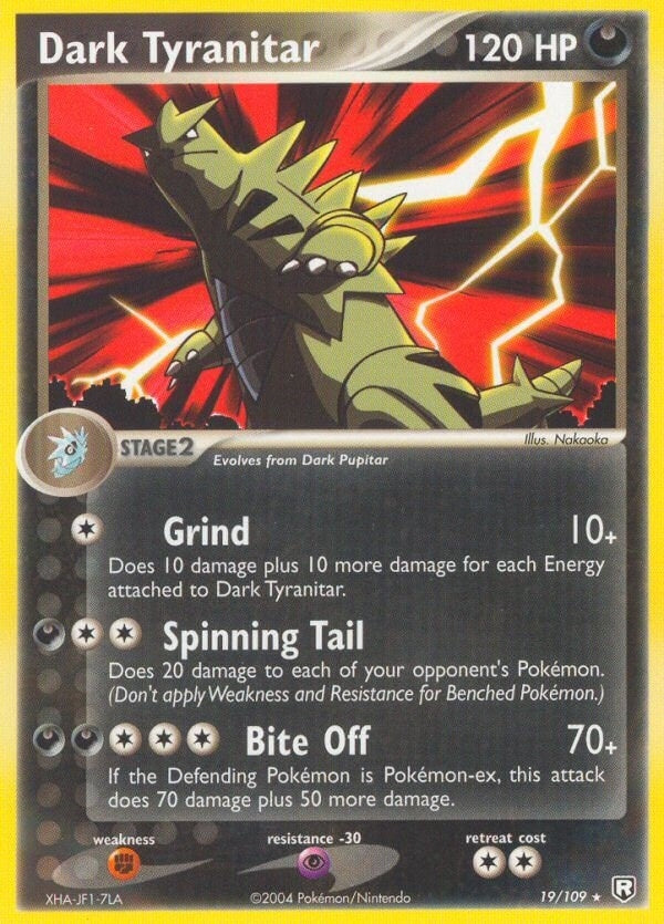 Image for Dark Tyranitar (19/109) - Pokemon