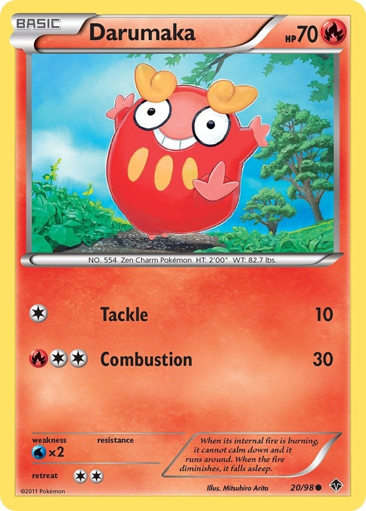 Image for Darumaka (20/98) - Pokemon