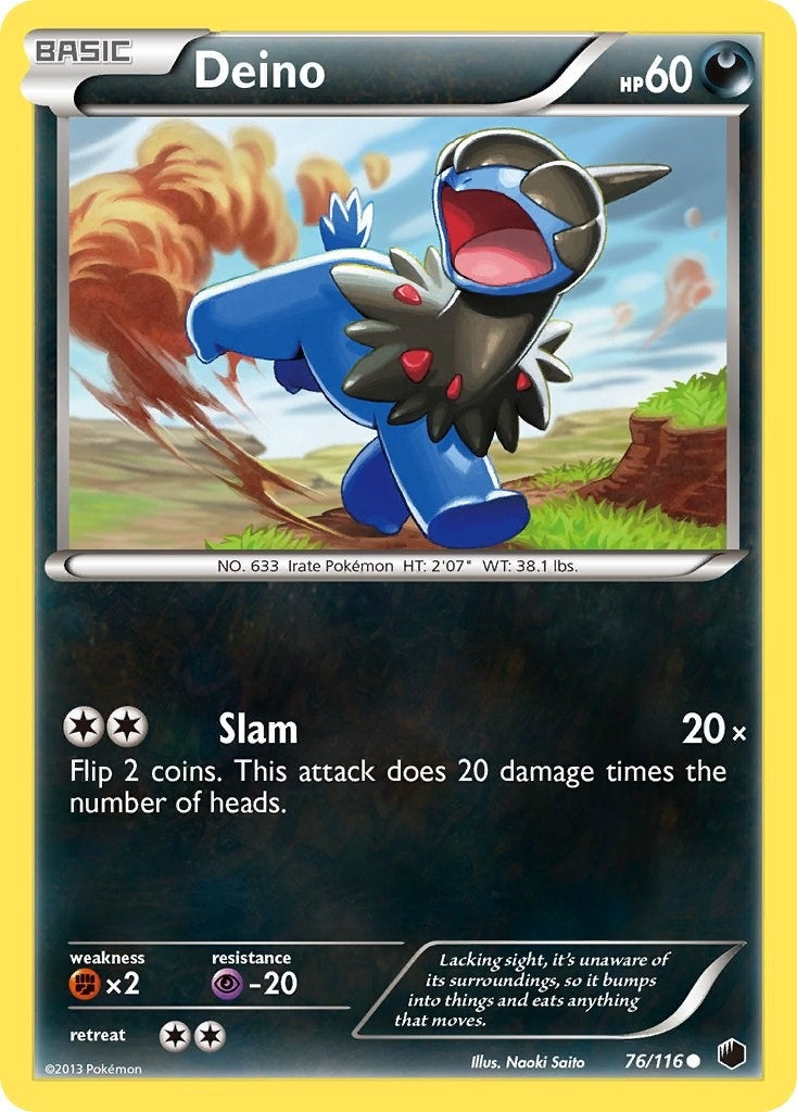 Image for Deino (76) (76/116) - Pokemon