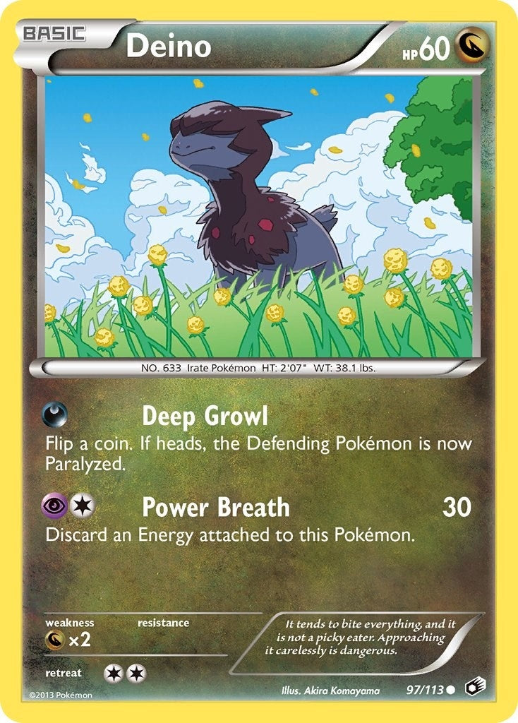 Image for Deino (97/113) - Pokemon