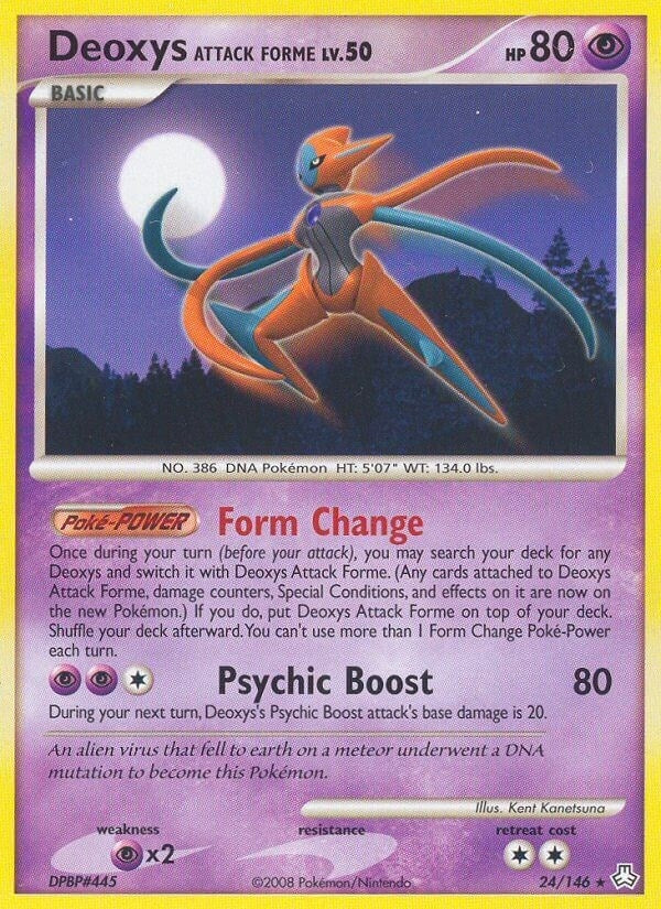 Image for Deoxys Attack Forme (24/146) - Pokemon