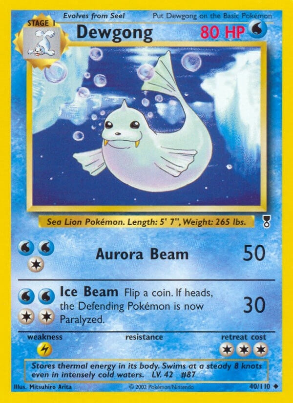 Image for Dewgong (040/110) - Pokemon