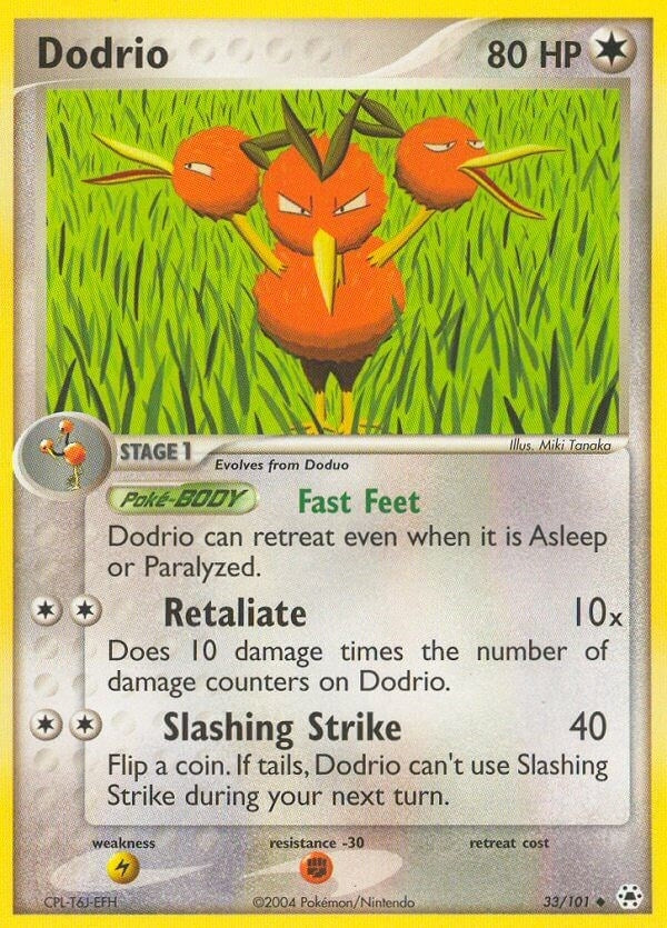 Image for Dodrio (33/101) - Pokemon