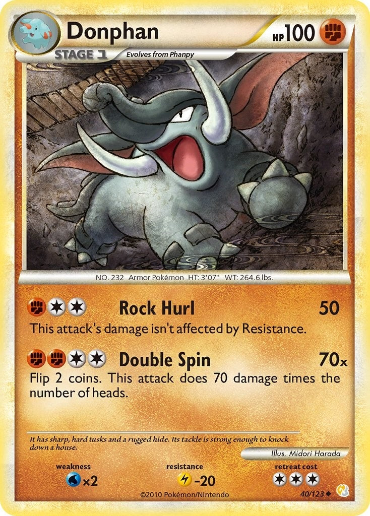 Image for Donphan (40/123) - Pokemon