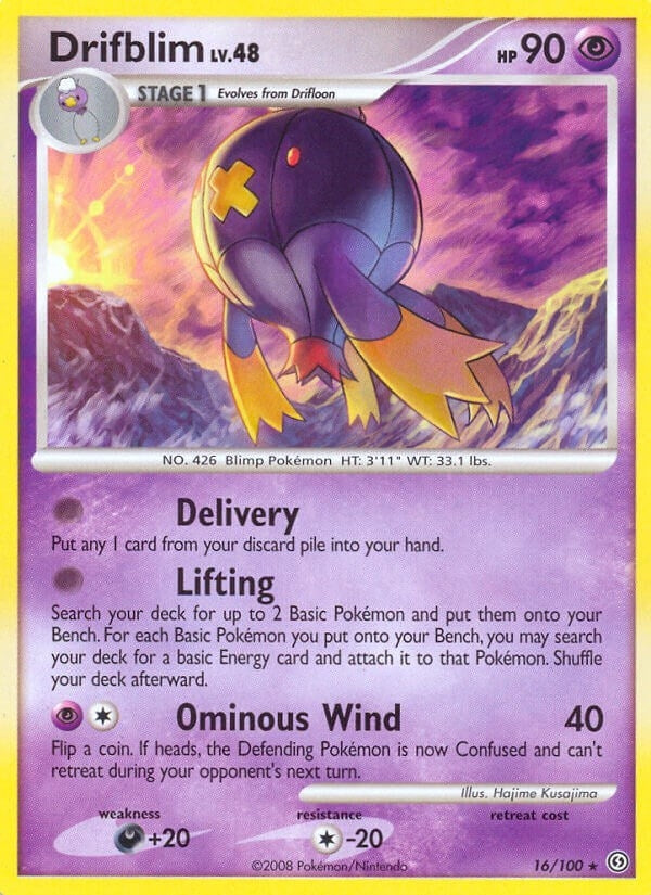 Image for Drifblim (16/100) - Pokemon