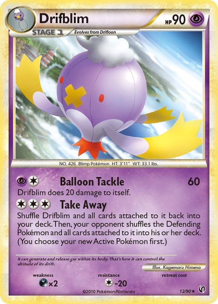 Image for Drifblim (12/90) - Pokemon