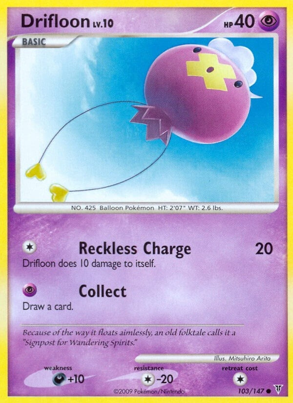 Image for Drifloon (103) - Pokemon