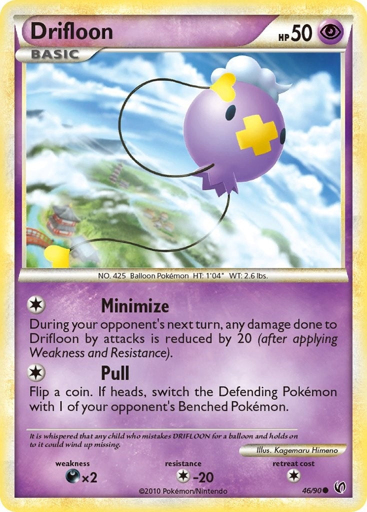 Image for Drifloon (46/90) - Pokemon