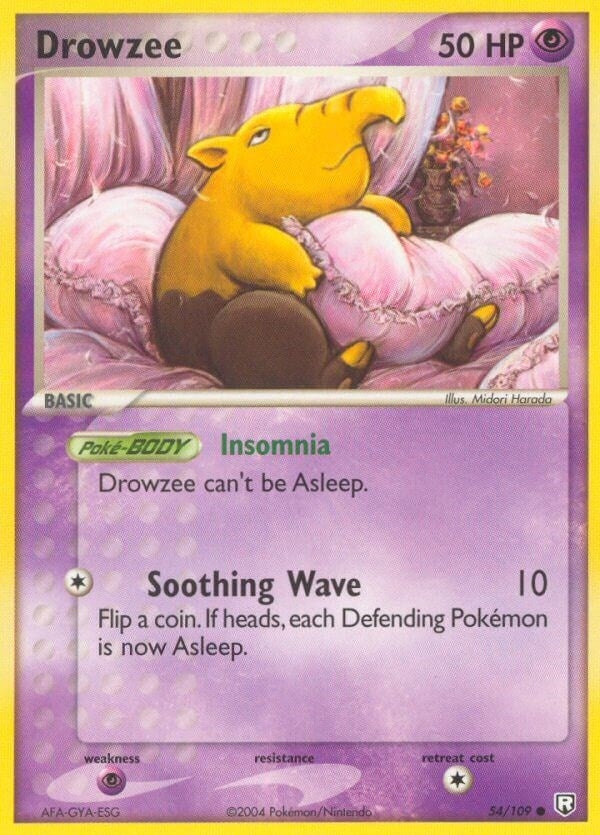 Image for Drowzee (54/109) - Pokemon