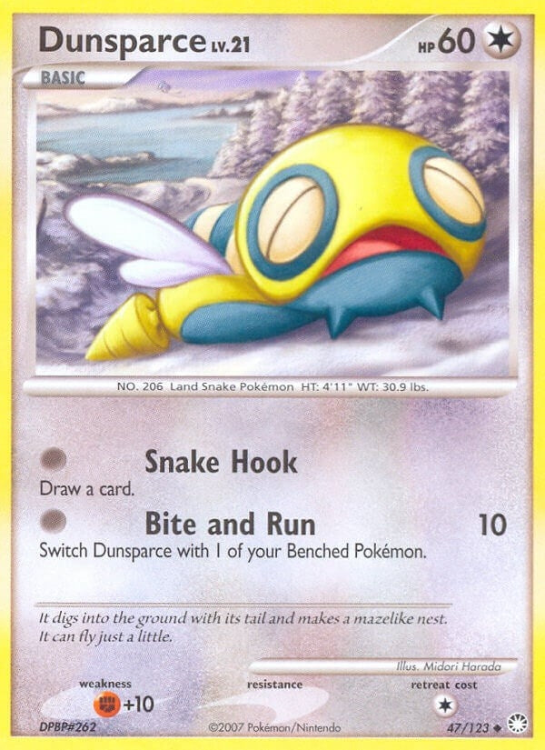Image for Dunsparce (47/123) - Pokemon