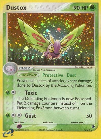 Image for Dustox (6/109) - Pokemon