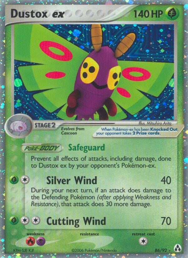 Image for Dustox ex (86/92) - Pokemon