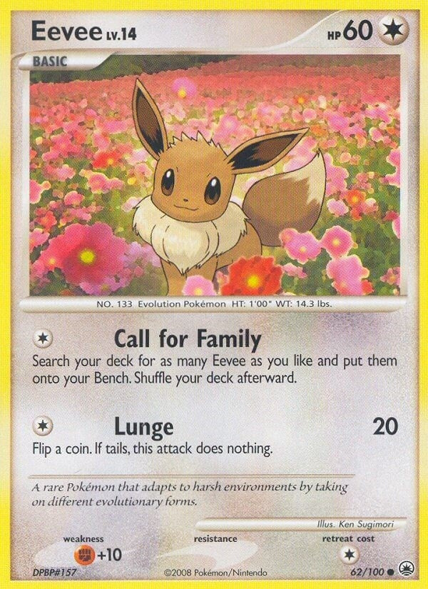 Image for Eevee (62) (62/100) - Pokemon