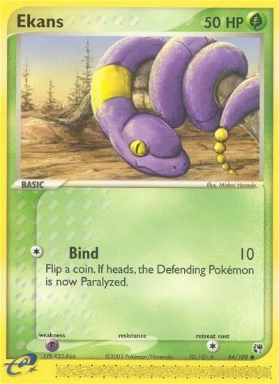 Image for Ekans (64/100) - Pokemon