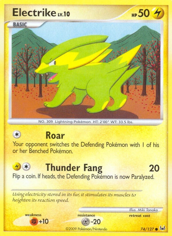 Image for Electrike (74/127) - Pokemon