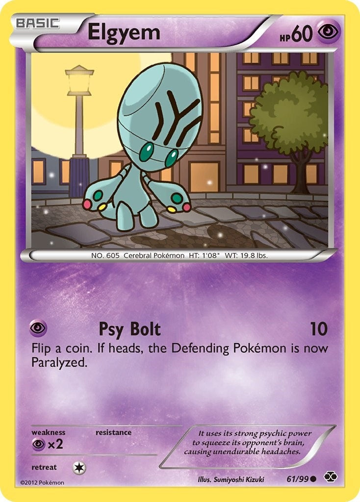 Image for Elgyem (61/99) - Pokemon