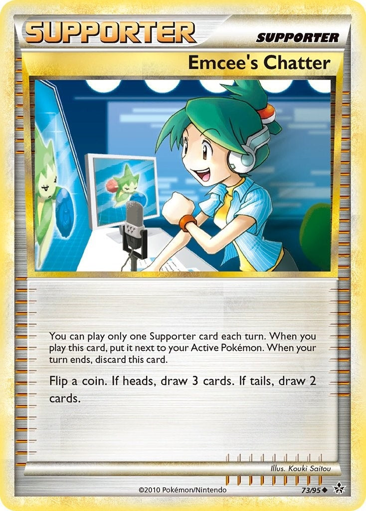 Image for Emcee's Chatter (73/95) - Pokemon