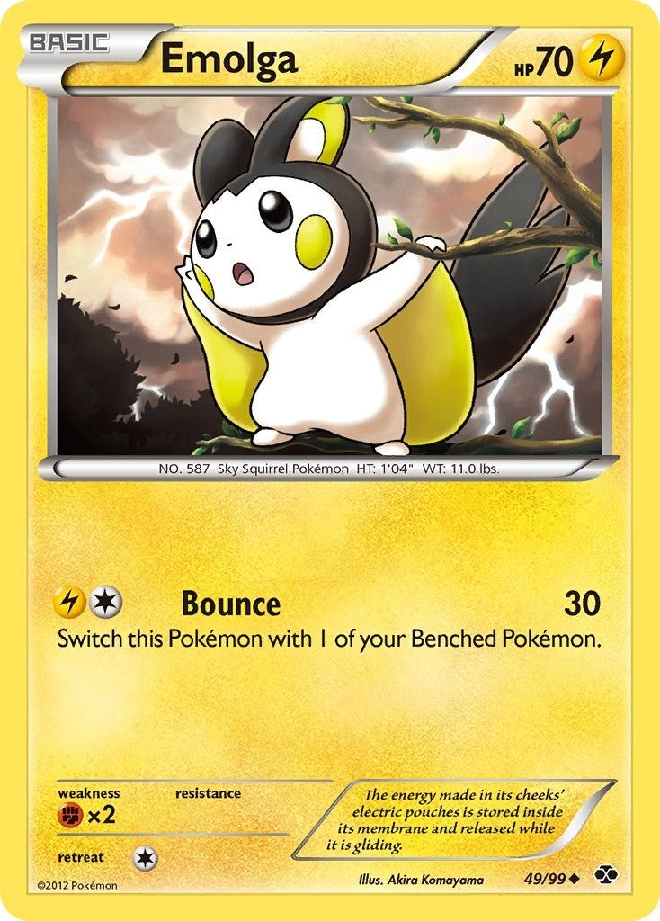 Image for Emolga (49/99) - Pokemon