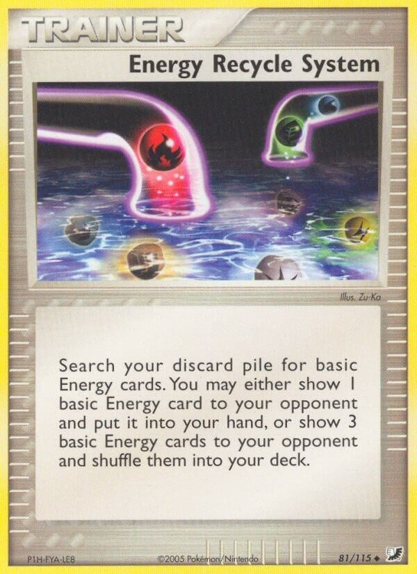 Image for Energy Recycle System (81/115) - Pokemon