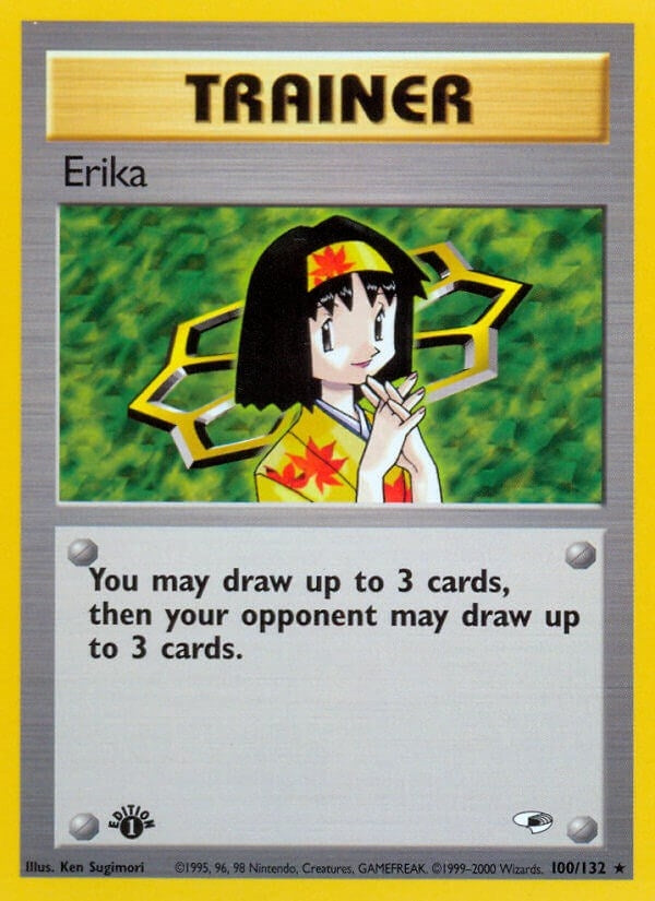 Image for Erika (100) (100/132) - Pokemon