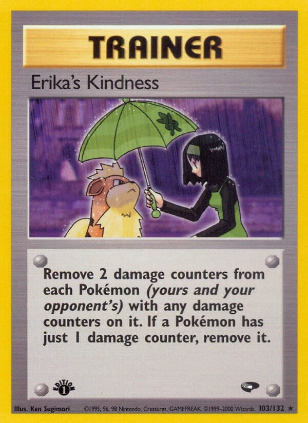 Image for Erika's Kindness (103/132) - Pokemon