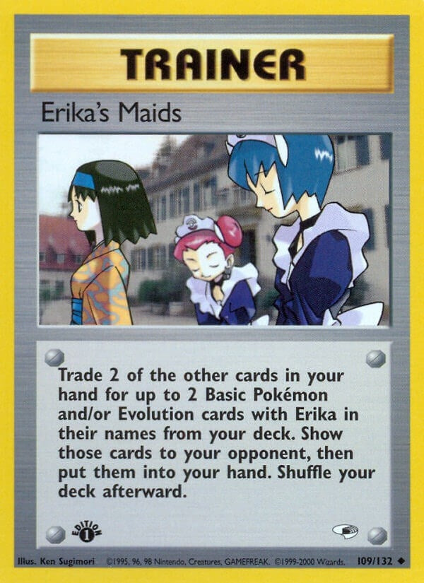 Image for Erika's Maids (109/132) - Pokemon