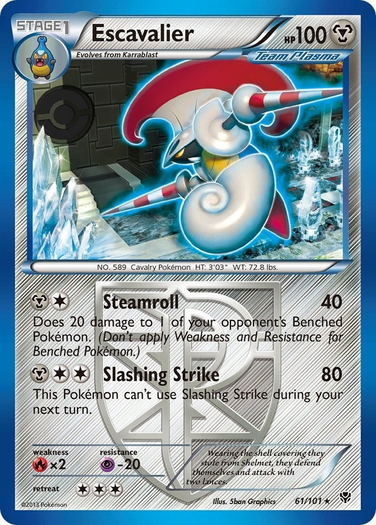 Image for Escavalier (Team Plasma) (61/101) - Pokemon