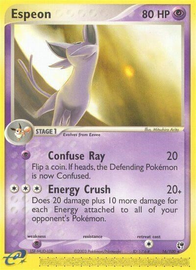Image for Espeon (16/100) - Pokemon