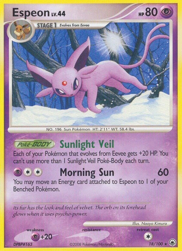 Image for Espeon (18/100) - Pokemon
