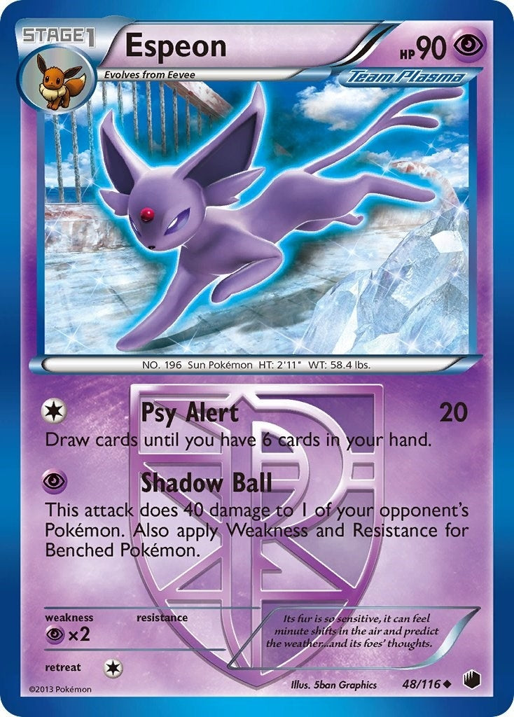Image for Espeon (Team Plasma) (48/116) - Pokemon