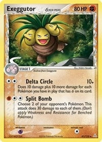 Image for Exeggutor (Delta Species) (41/110) - Pokemon