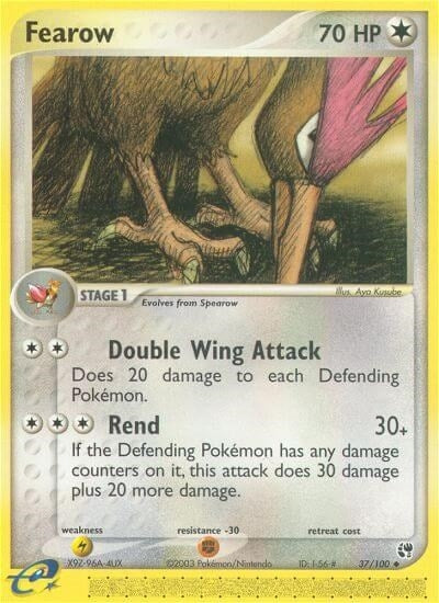 Image for Fearow (37/100) - Pokemon