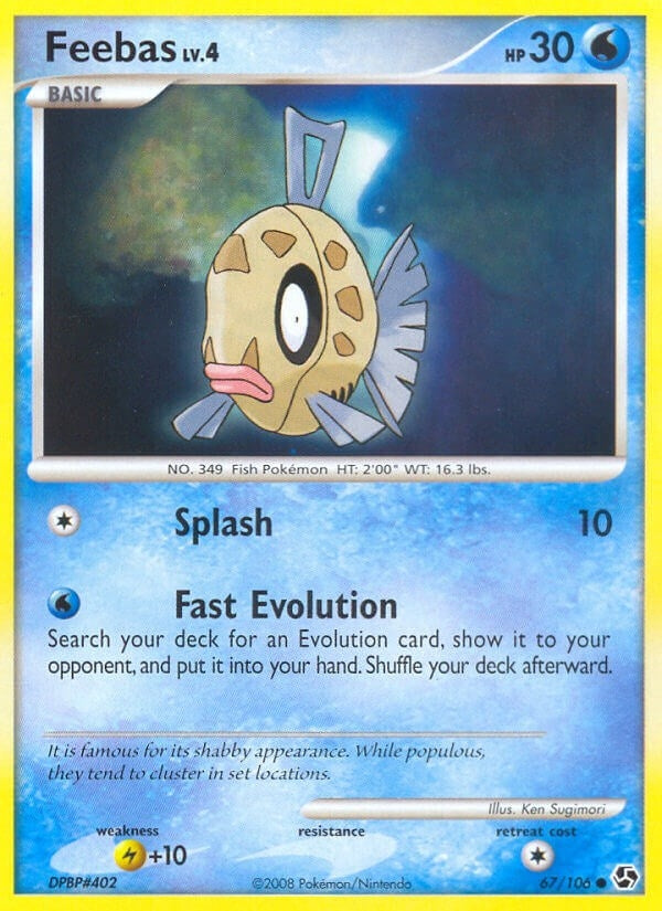 Image for Feebas (67/106) - Pokemon