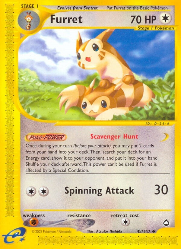 Image for Furret (048/147) - Pokemon