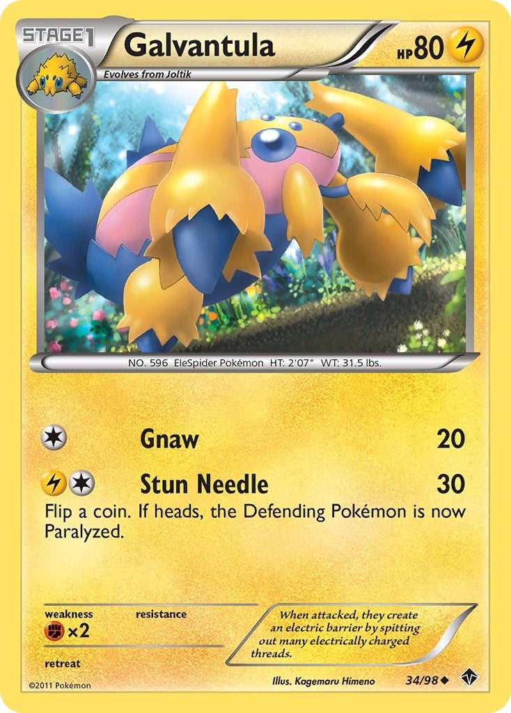 Image for Galvantula (34/98) - Pokemon