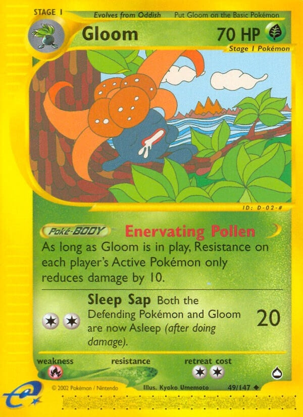 Image for Gloom (049/147) - Pokemon