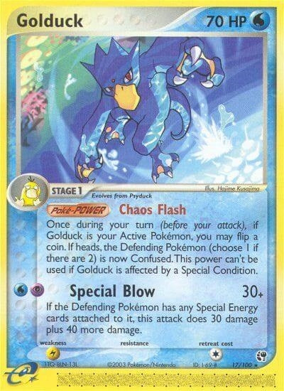Image for Golduck (17/100) - Pokemon