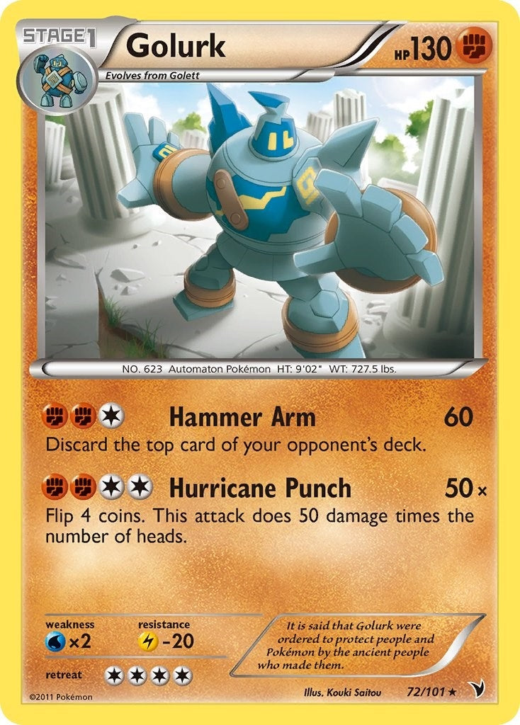 Image for Golurk (72/101) - Pokemon