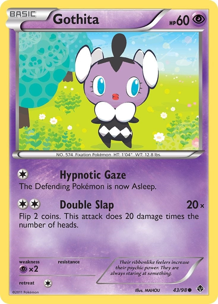 Image for Gothita (43) (43/98) - Pokemon