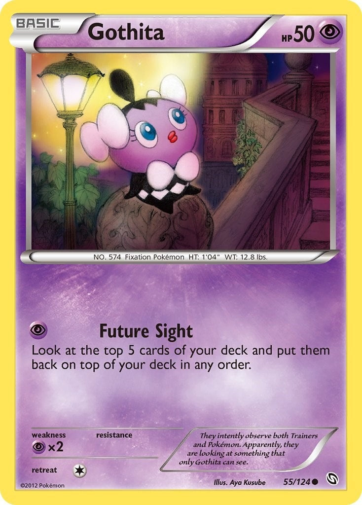 Image for Gothita (55/124) - Pokemon