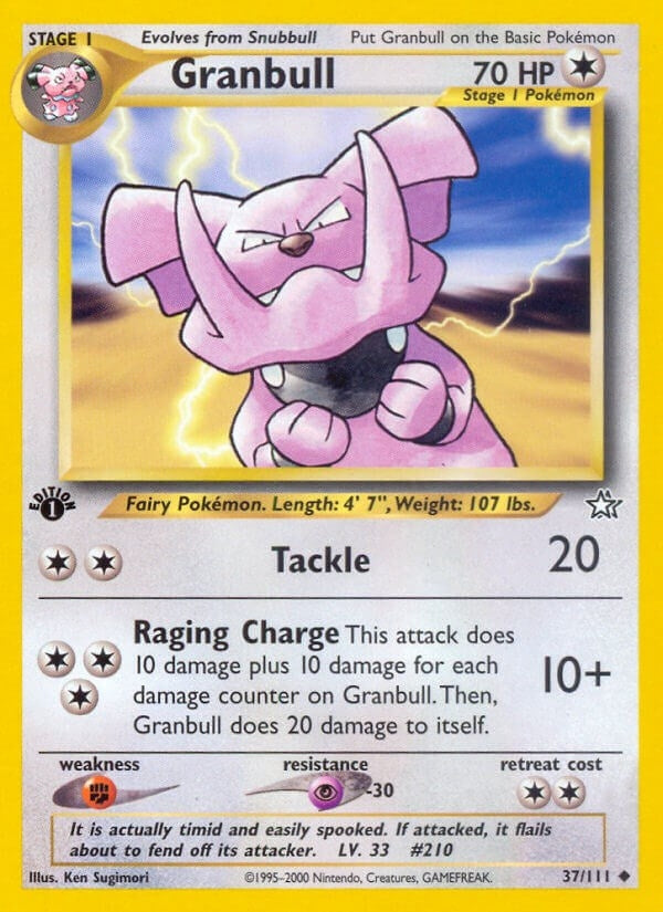 Image for Granbull (037/111) - Pokemon