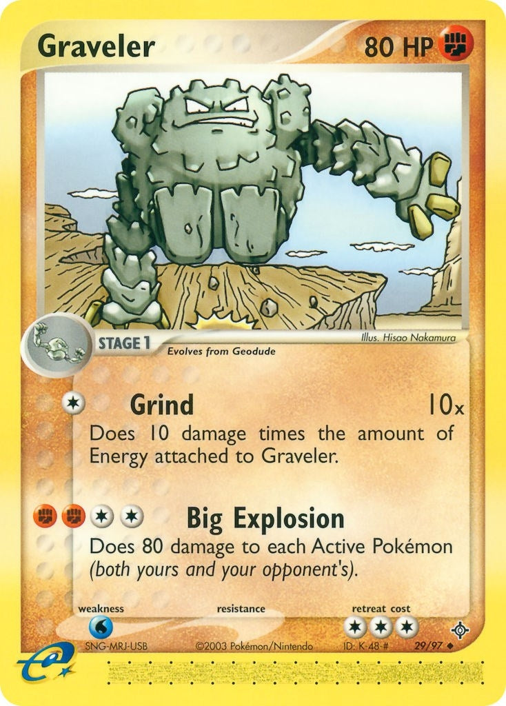 Image for Graveler (29/97) - Pokemon