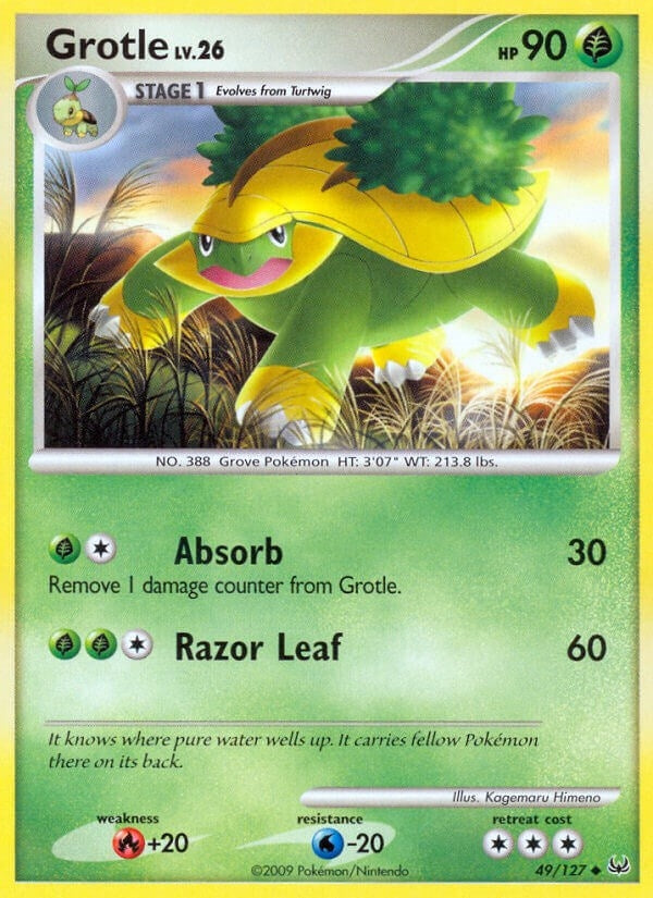 Image for Grotle (49/127) - Pokemon