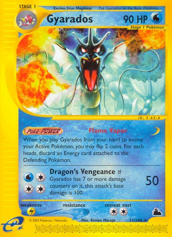 Image for Gyarados (11) (011/144) - Pokemon