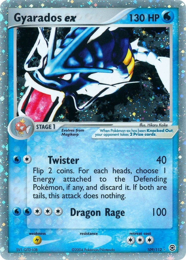Image for Gyarados ex (109/112) - Pokemon