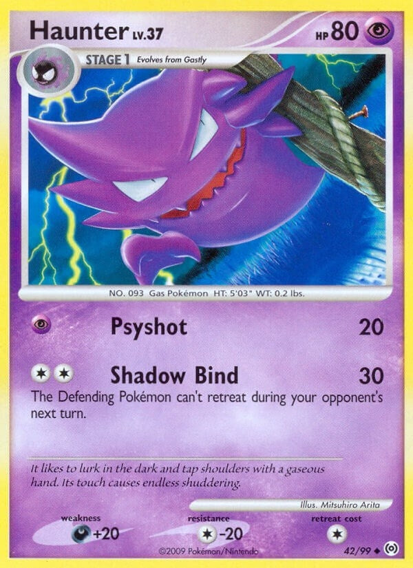 Image for Haunter (42) (42/99) - Pokemon