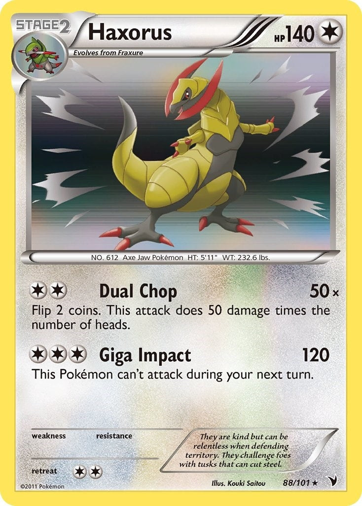 Image for Haxorus (88/101) - Pokemon
