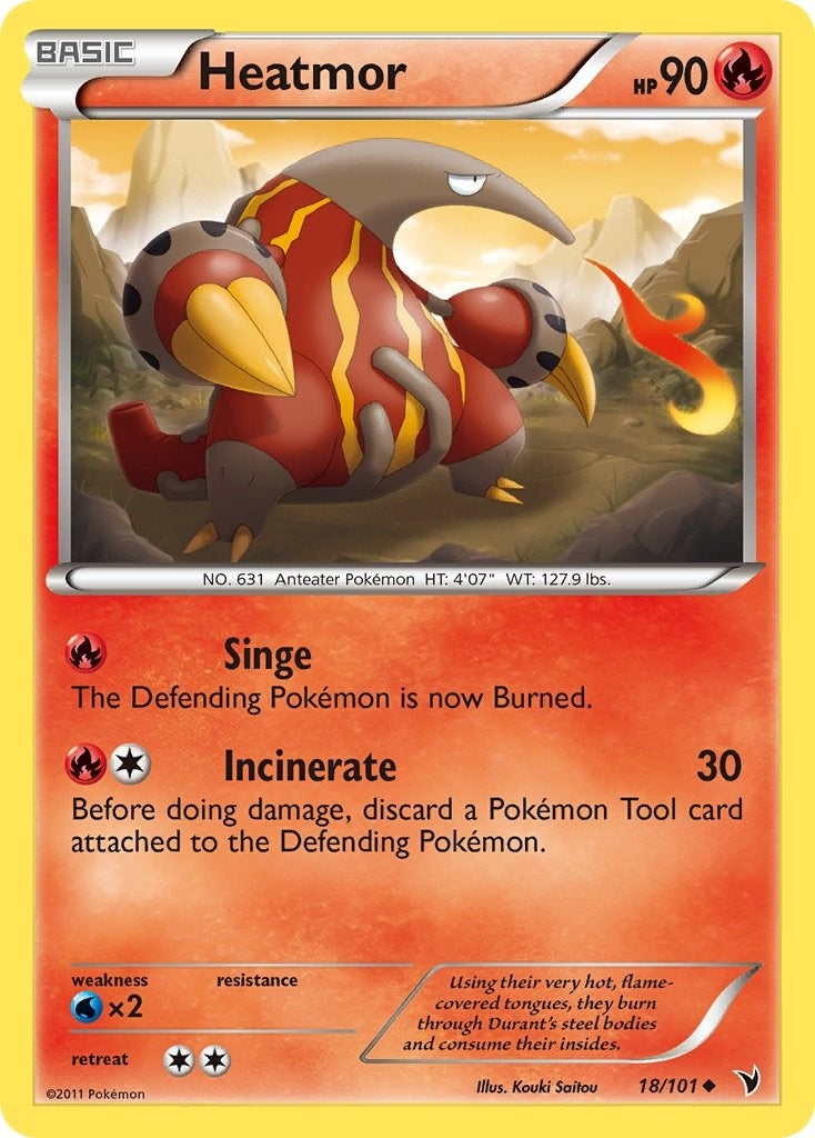 Image for Heatmor (18/101) - Pokemon