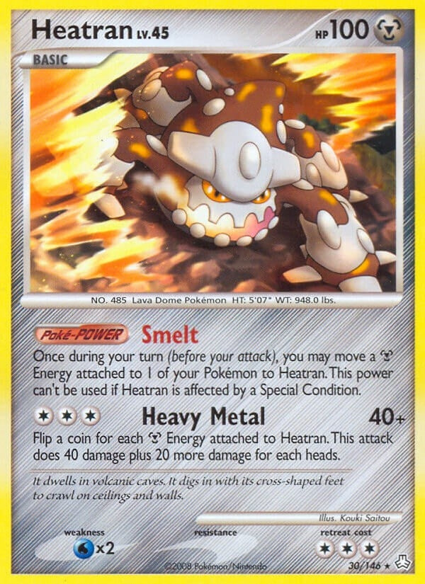 Image for Heatran (30) (30/146) - Pokemon