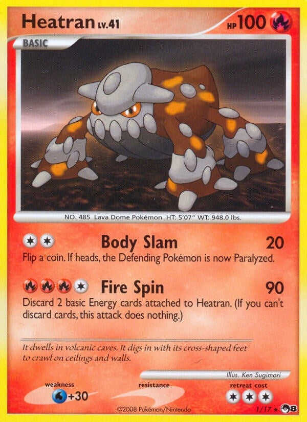 Image for Heatran (001/017) - Pokemon